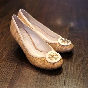 Tory Burch Woven Wedge Heels